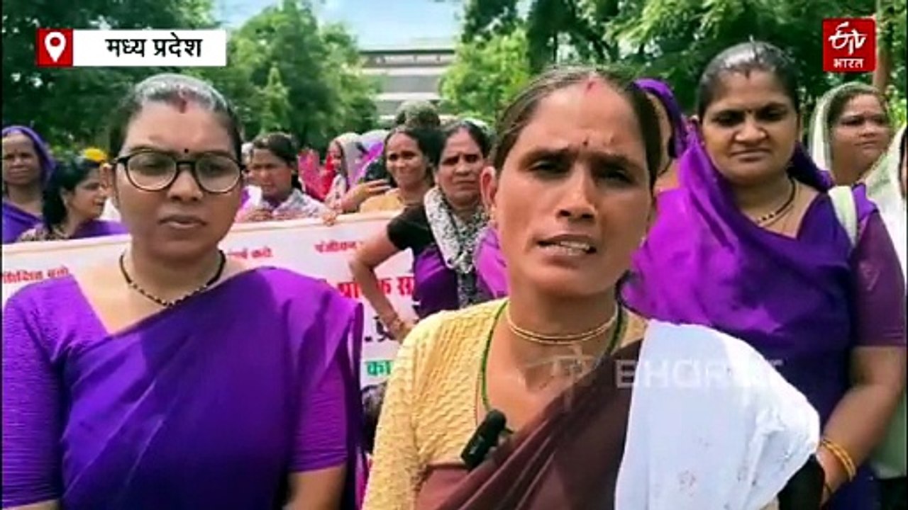 शिवराज सिंह की घोषणा याद दिलाने पहुंची आशा कार्यकर्ता, इन मांगों के साथ आंदोलन की चेतावनी