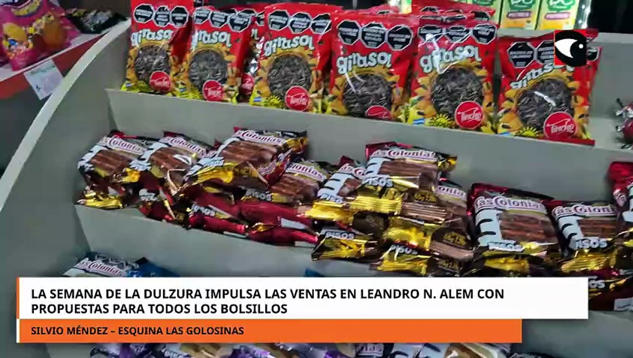 La semana de la dulzura impulsa las ventas en Alem con propuestas para todos los bolsillos