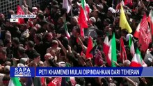 Peti Jenazah Ali Khamenei Dipindahkan dari Teheran ke Qom, Warga Iran Padati Jalanan | SAPA MALAM