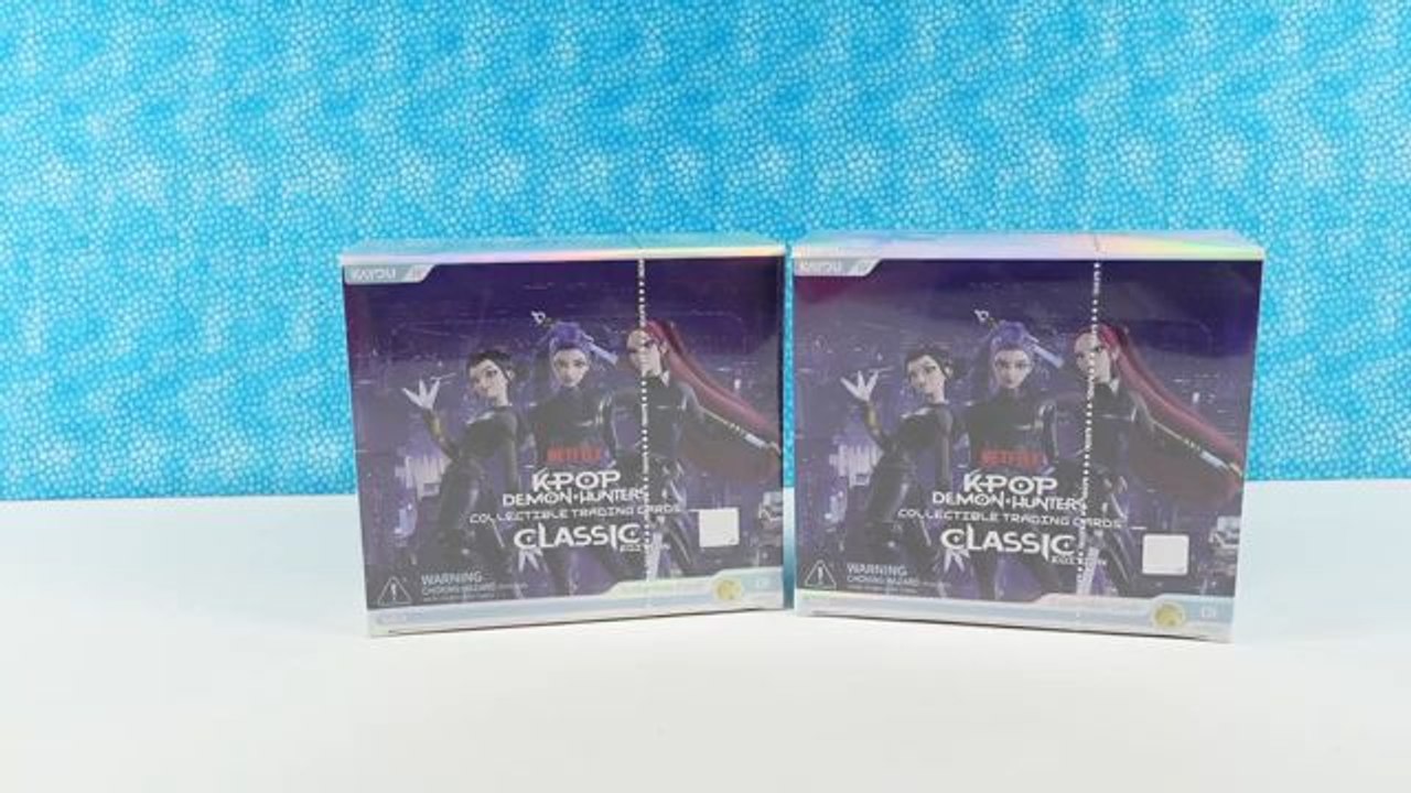 KPop Demon Hunters x Kayou Classic Edition Collectible Trading Cards Unboxing