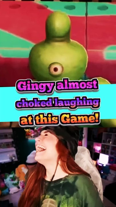 Gingy literally choked laughing at High on Life 2 😭💨