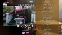 Bas Tera Saath Ho Episode 20 Teaser Farhan_Saeed___Sana_Javed___ARY_Digital(360p)