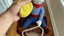 Pet Cowboy Costume for Dogs – Funny Rider Halloween Outfit