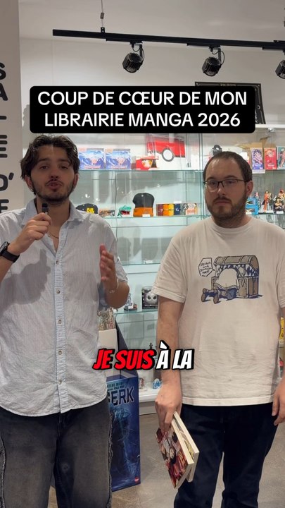 Les coups de cœur manga de mon libraire en 2026 ❤️