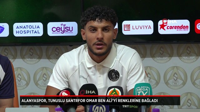 Alanyaspor, Tunuslu santrfor Omar Ben Ali'yi renklerine bağladı