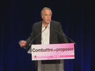 François Rebsamen - Maison de la Chimie le 28 juin 2008