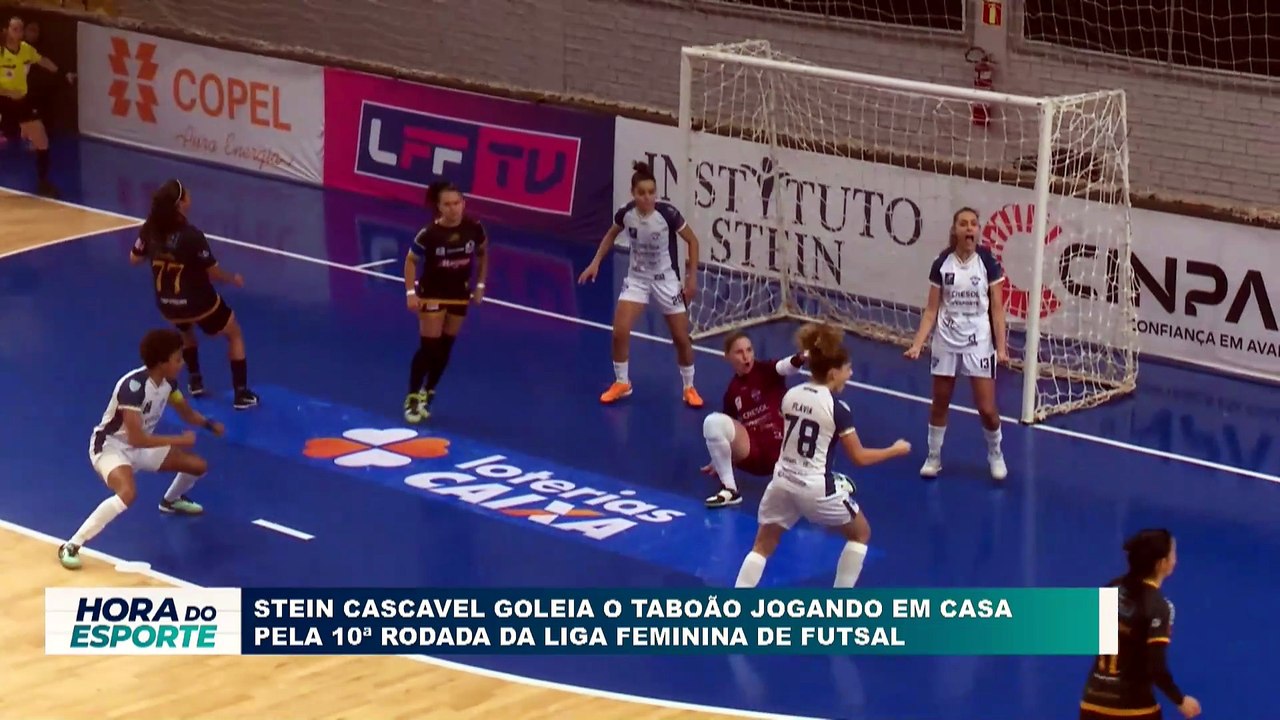 Stein vence o Taboão em casa, segue líder da LFF e invicto na temporada; veja os lances e gols