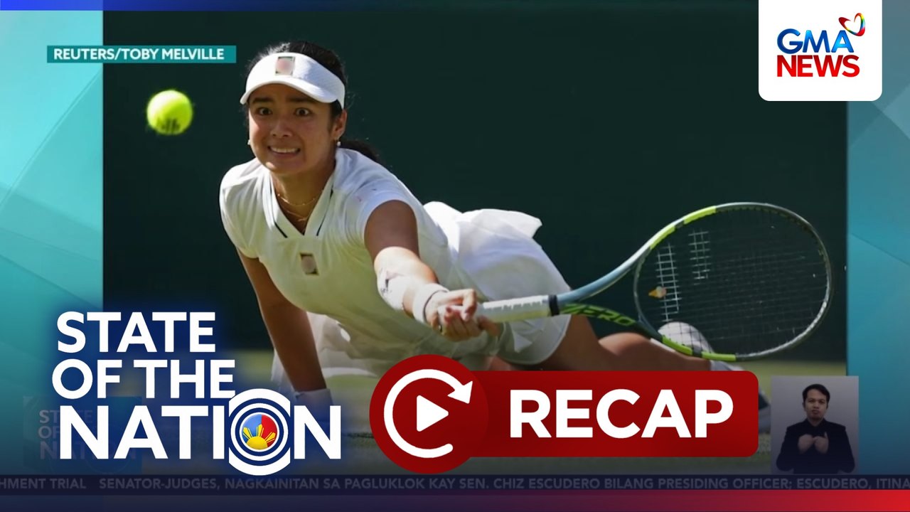State of the Nation: (Part 2) Alex Eala-fied Pinoys | SONA