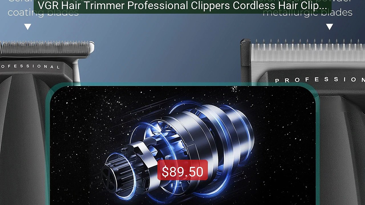 VGR Hair Trimmer Professional Clippers Cordless Hair Clippe... -- Top Pick 2026 | Unbeatable Price!