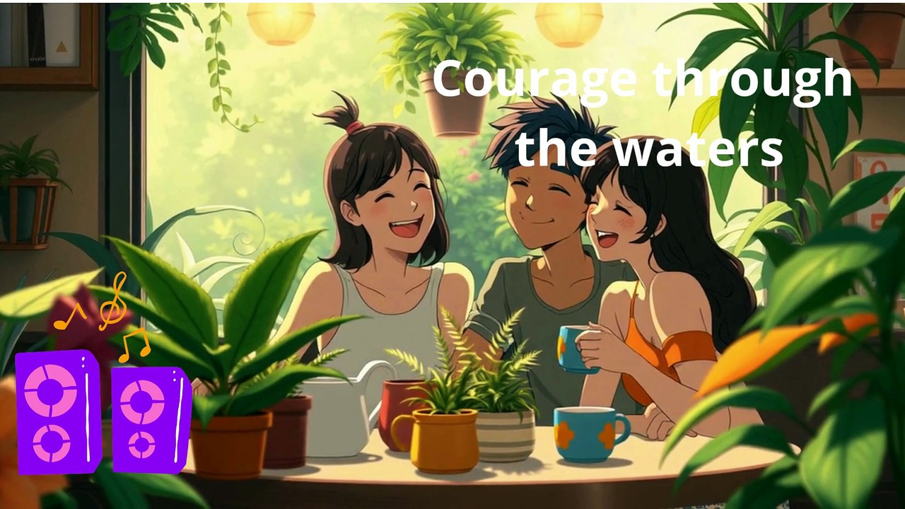 Courage through the waters