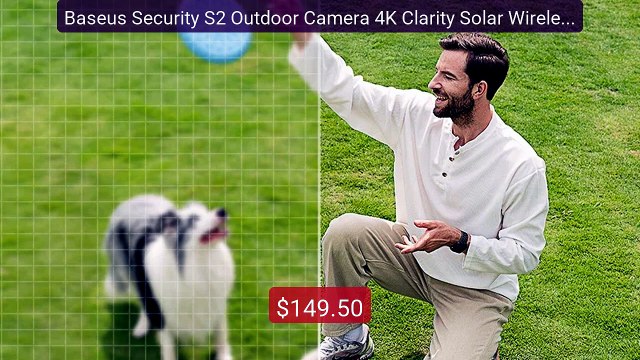 Baseus Security S2 Outdoor Camera 4K Clarity Solar Wireless Wi... Hot Deal 2026 | Limited Offer!