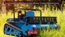 Customized Durable Diesel Lawn Mower Tracked Remote Control Low No... -- Best Deal 2026 | Shop Now!