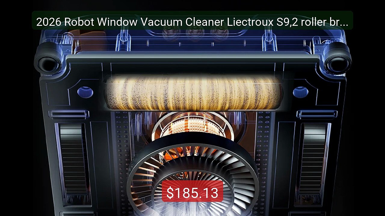 2026 Robot Window Vacuum Cleaner Liectroux S9,2 roller brusher,6-wa... -- Top Rated 2026 | Buy Now!