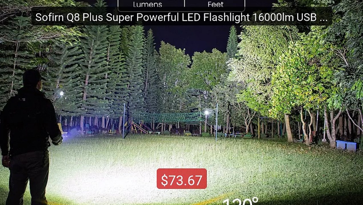 Sofirn Q8 Plus Super Powerful LED Flashlight 16000lm USB C Rec... -- Hot Deal 2026 | Limited Offer!