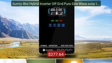 Sumry 4kw Hybrid Inverter Off Grid Pure Sine Wave solar Inverter 2... -- Best Deal 2026 | Shop Now!