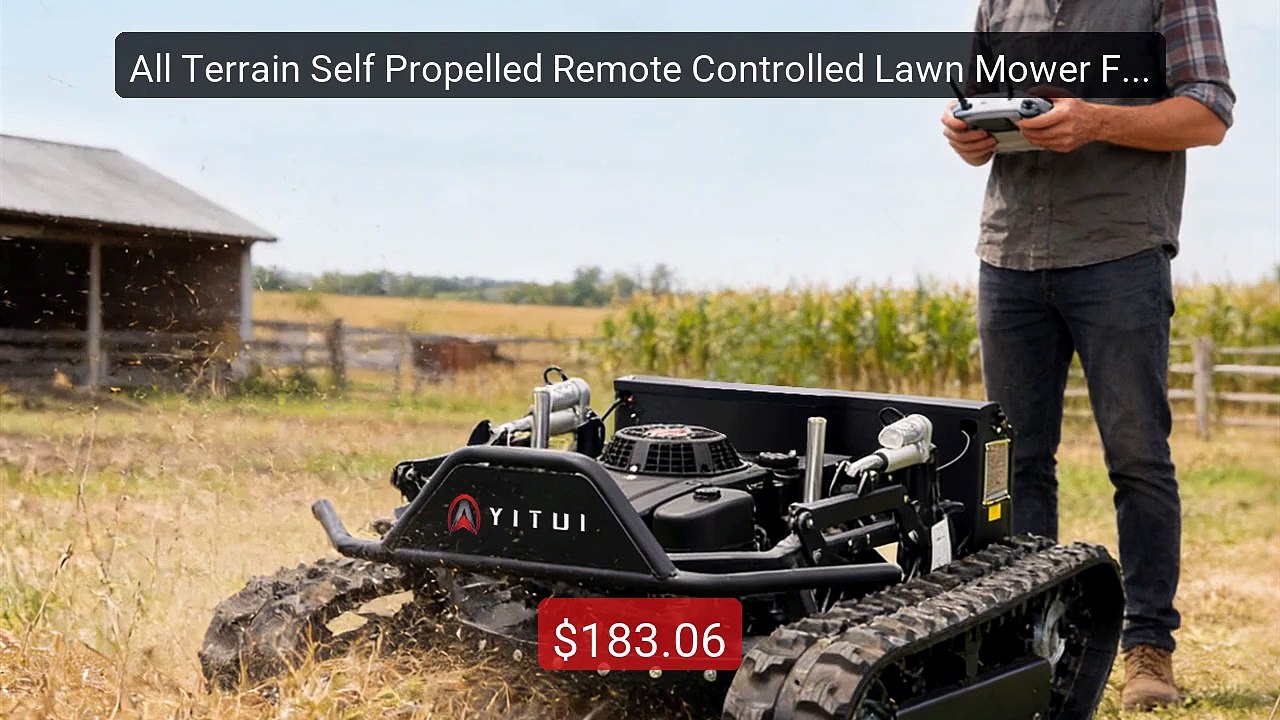 All Terrain Self Propelled Remote Controlled La...