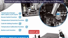 SUGON 8630Pro 1300W Hot Air Gun Digital Display BGA Rework ... -- Top Pick 2026 | Unbeatable Price!