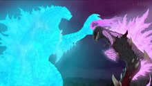 Destrodary Godzilla vs Destroshin Godzilla