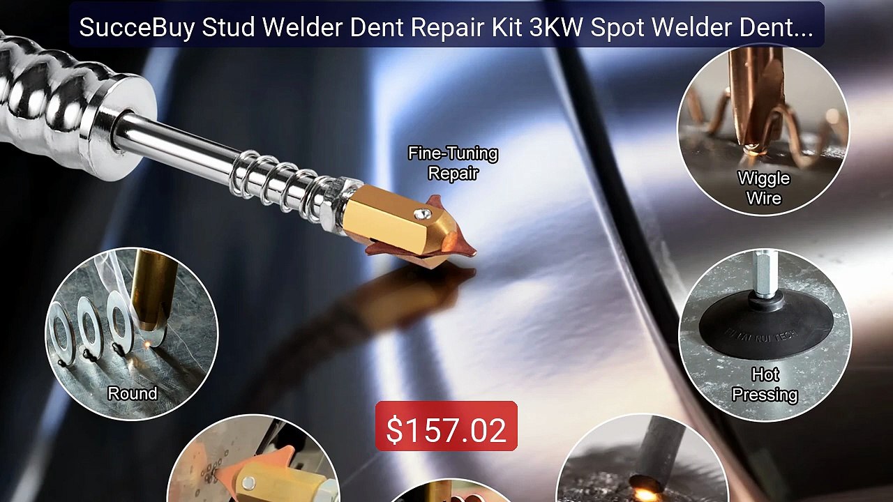 SucceBuy Stud Welder Dent Repair Kit 3KW Spot Welder Dent Pull... -- Best Buy 2026 | Great Quality!