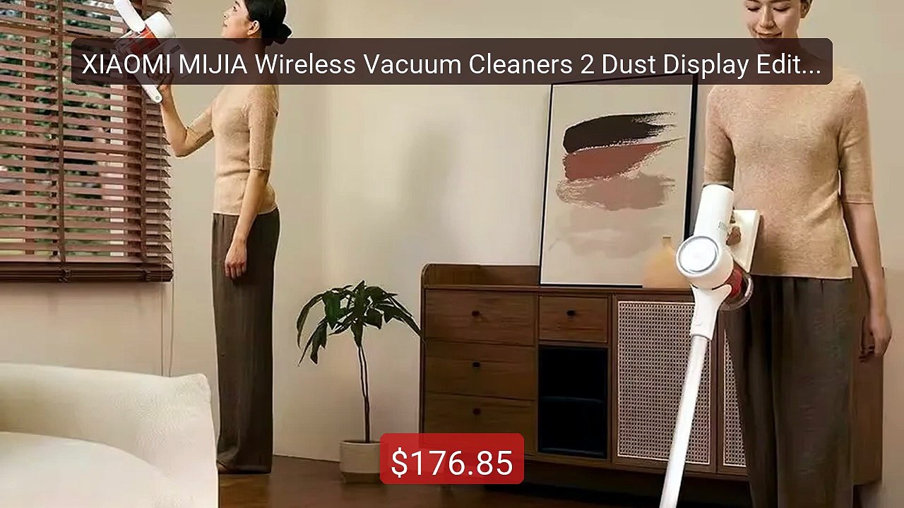 XIAOMI MIJIA Wireless Vacuum Cleaners 2 Dust Display Edition,... -- Amazing Value 2026 | Must Have!