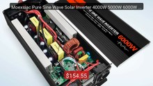Moexsiac Pure Sine Wave Solar Inverter 4000W 5000W 6000W Double EU ... -- Top Rated 2026 | Buy Now!