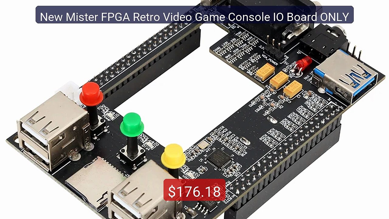 New Mister FPGA Retro Video Game Console IO Board ONLY -- Best Deal 2026 | Shop Now!