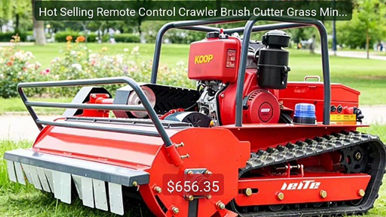 Hot Selling Remote Control Crawler Brush Cutter Grass Mini Robot F... -- Best Deal 2026 | Shop Now!