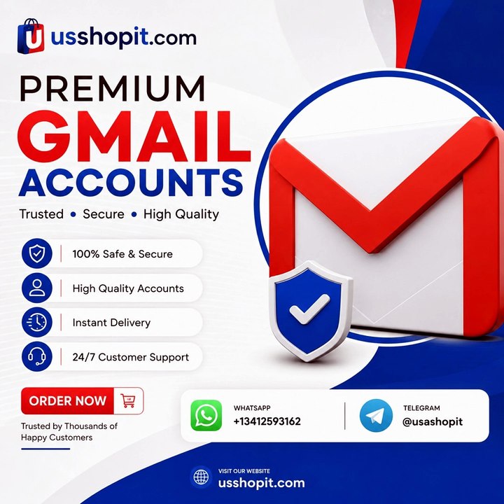Buy Old Gmail Accounts - (PVA & BULK)