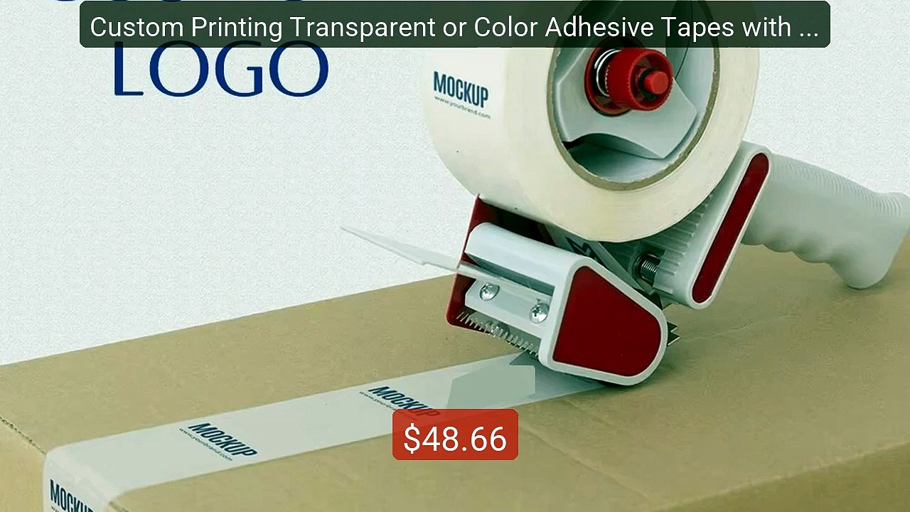 Custom Printing Transparent or Color Adhesive Tapes with Personal L... -- Top Rated 2026 | Buy Now!