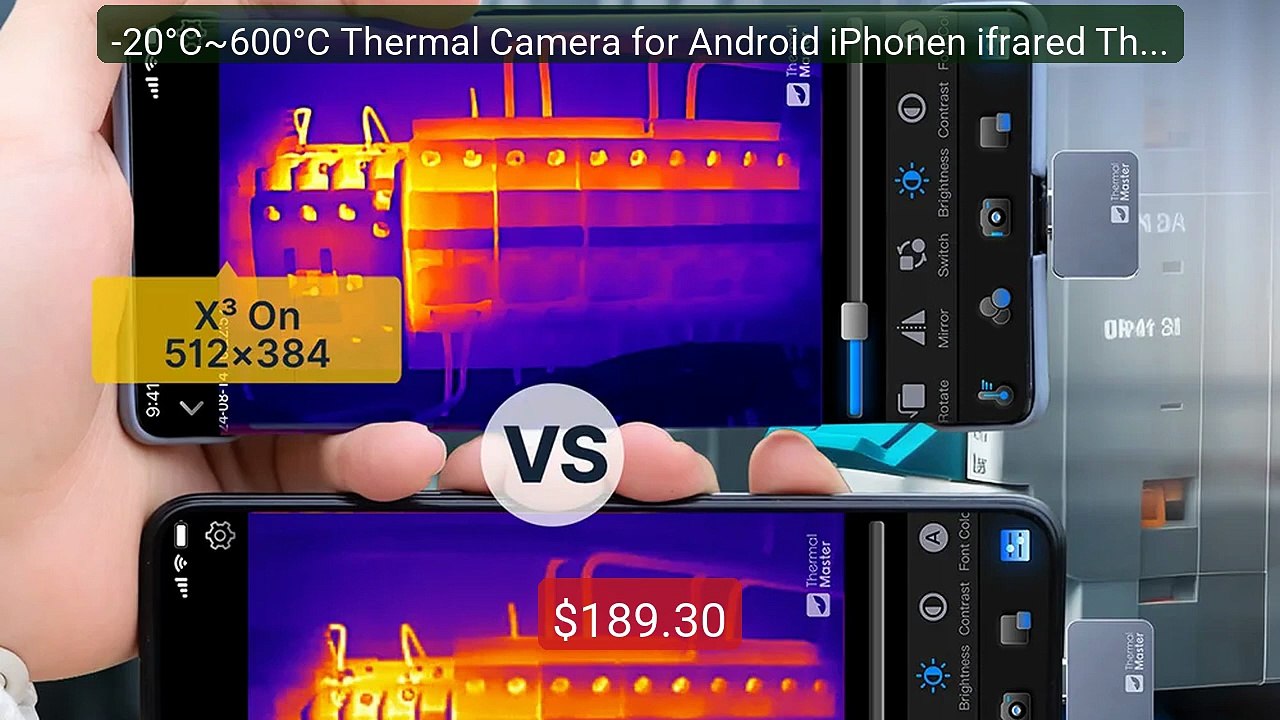-20°C~600°C Thermal Camera for Android iPhonen ifrared Therma... -- Amazing Value 2026 | Must Have!