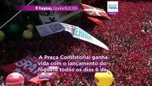 Festas de San Fermín 2026 arrancam com chupinazo multitudinário em Pamplona