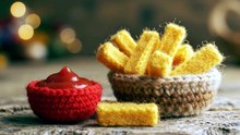 🍟 Crochet French Fries