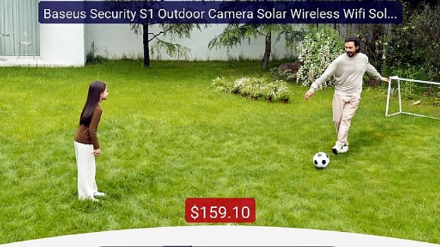 Baseus Security S1 Outdoor Camera Solar Wireless Wifi Solocam... Amazing Value 2026 | Must Have!