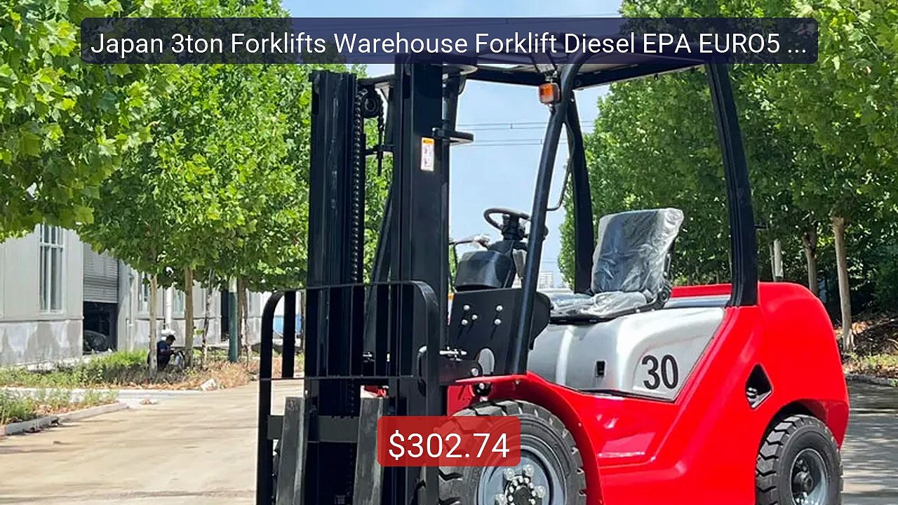 Japan 3ton Forklifts Warehouse Forklift Diesel EPA EURO5 2T... -- Top Pick 2026 | Unbeatable Price!