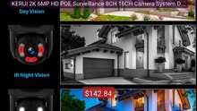 KERUI 2K 6MP HD POE Surveillance 8CH 16CH Camera System Dual ... -- Amazing Value 2026 | Must Have!