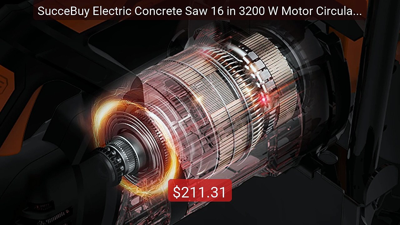 SucceBuy Electric Concrete Saw 16 in 3200 W Motor Circular Cut... -- Hot Deal 2026 | Limited Offer!