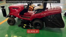 Customized four-wheel drive lawn mower, powerful engine, ri... -- Top Pick 2026 | Unbeatable Price!