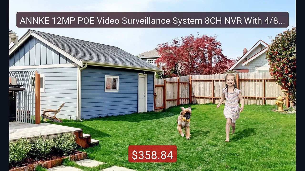 ANNKE 12MP POE Video Surveillance System 8CH NVR With 4/8 PCS ... -- Hot Deal 2026 | Limited Offer!