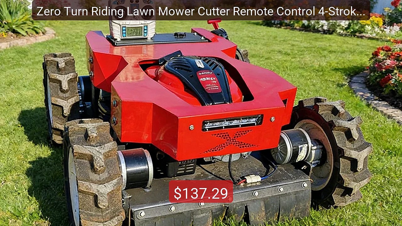 Zero Turn Riding Lawn Mower Cutter Remote Control 4-Stroke Law... -- Hot Deal 2026 | Limited Offer!