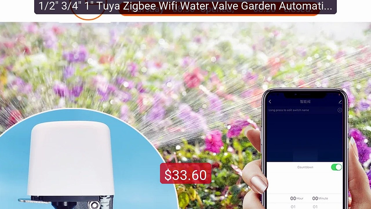 1/2" 3/4" 1" Tuya Zigbee Wifi Water Valve Garden Automatic Wa... -- Amazing Value 2026 | Must Have!