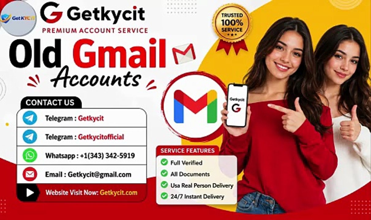 9 Easy Steps To Buy , Aged Gmail , Accounts With 2FA (PVA Verified)