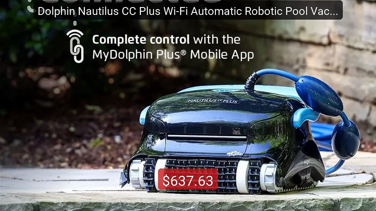 Dolphin Nautilus CC Plus Wi-Fi Automatic Robotic Pool Vacuum Cleane... -- Top Rated 2026 | Buy Now!