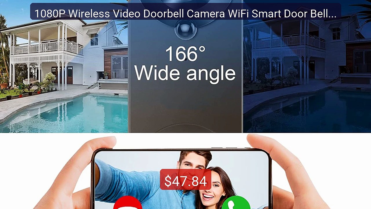 1080P Wireless Video Doorbell Camera WiFi Smart Door Bell Tuya... -- Hot Deal 2026 | Limited Offer!