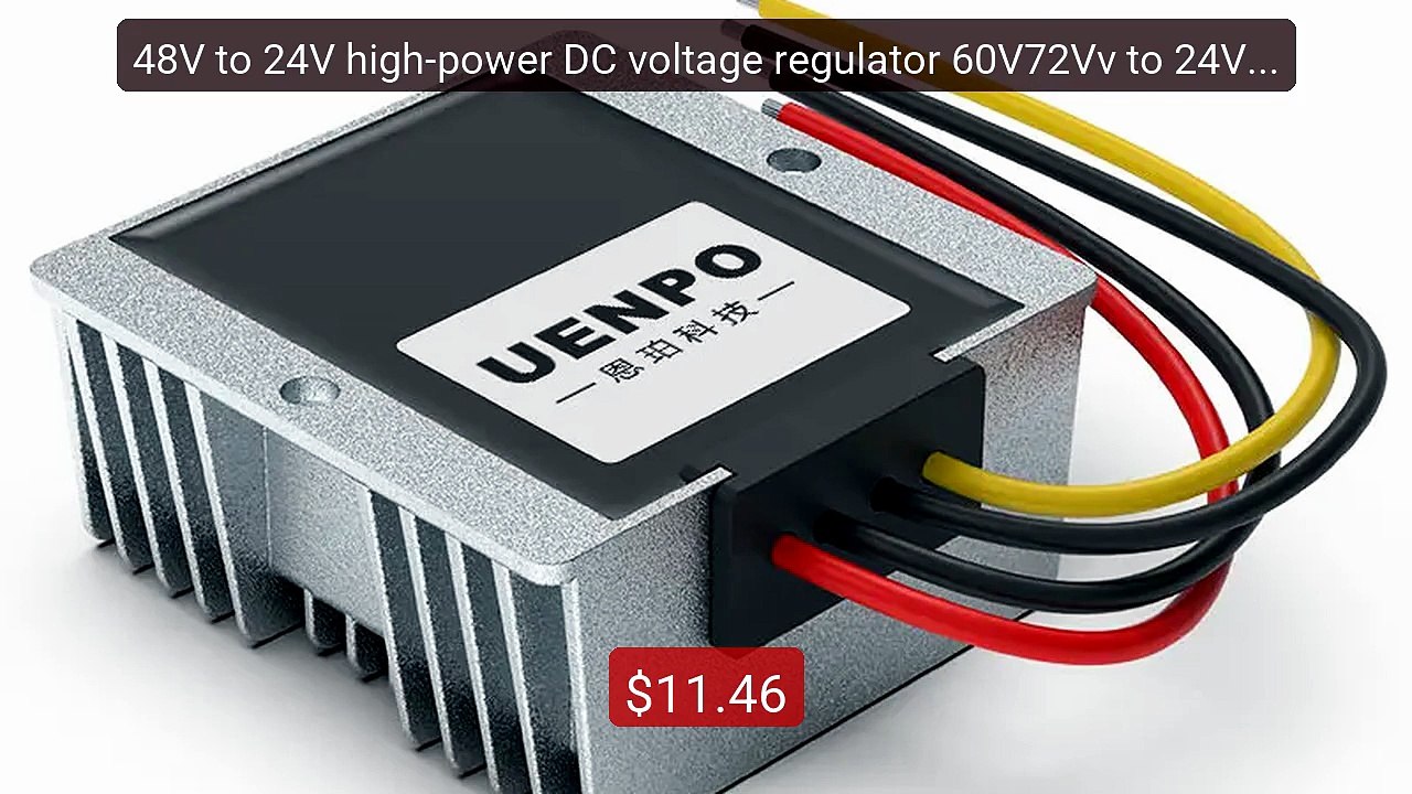 48V to 24V high-power DC voltage regulator 60V72Vv to 24V10... -- Top Pick 2026 | Unbeatable Price!