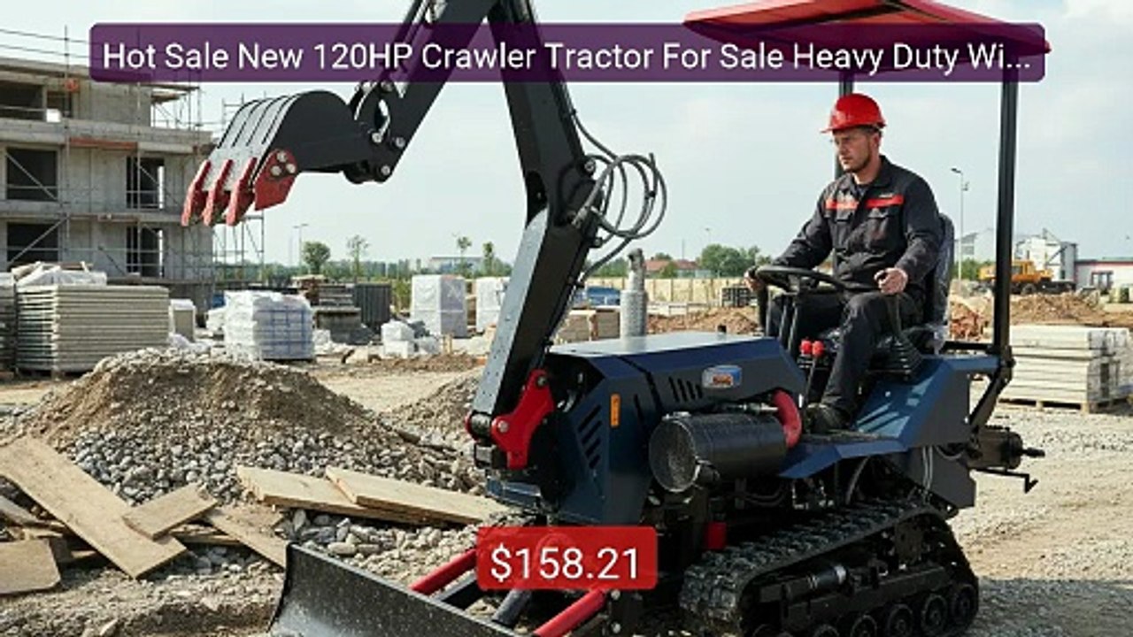 Hot Sale New 120HP Crawler Tractor For Sale Heavy Duty With Hydraul... -- Top Rated 2026 | Buy Now!