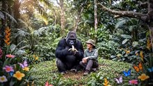 🦍 Gorilla Loses His Giant Banana 😂 | Funny Animal Story for Kids