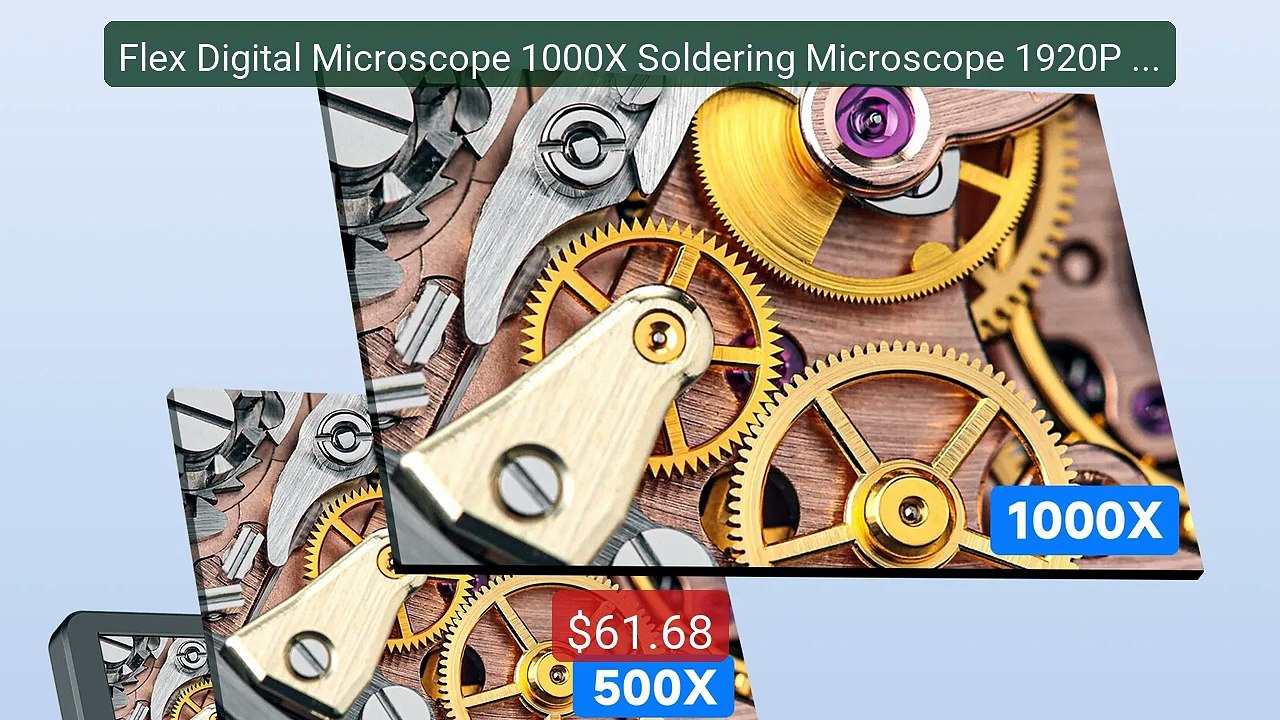 Flex Digital Microscope 1000X Soldering Microscope 1920P HD Ultra-P... -- Top Rated 2026 | Buy Now!