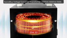 SucceBuy Voltage Converter Transformer 2000VA/3000VA/5000VA Heavy D... -- Top Rated 2026 | Buy Now!
