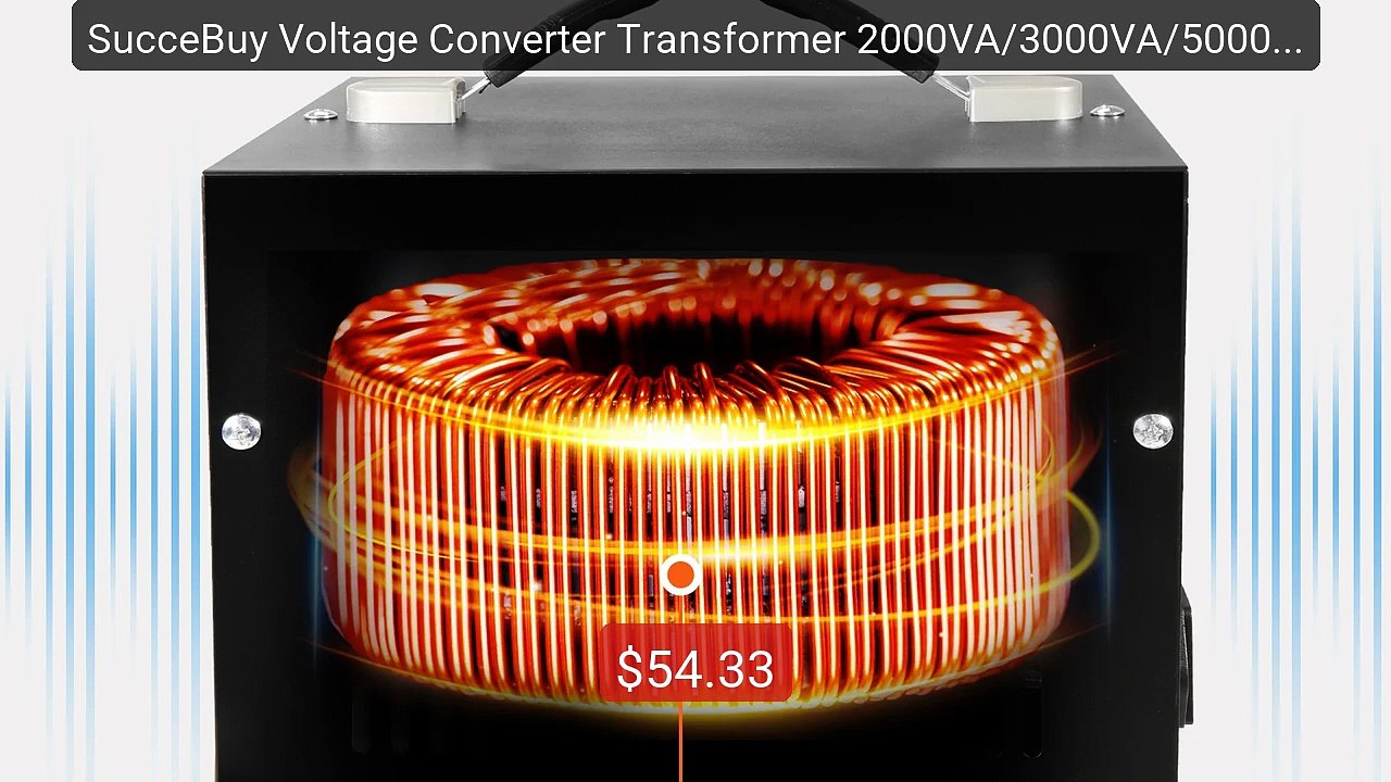 SucceBuy Voltage Converter Transformer 2000VA/3000VA/5000VA Heavy D... -- Top Rated 2026 | Buy Now!
