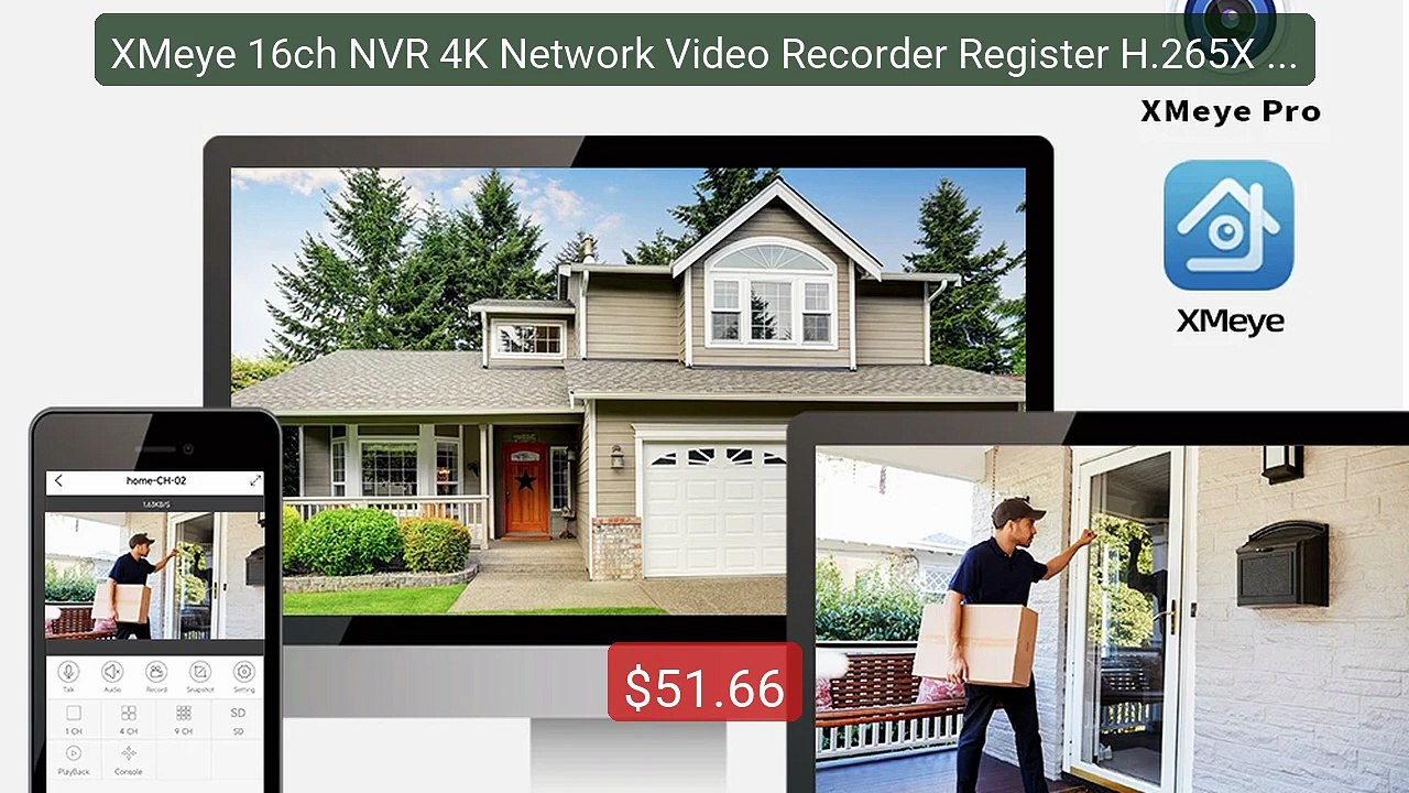 XMeye 16ch NVR 4K Network Video Recorder Register H.265X 1 HDD... -- Best Buy 2026 | Great Quality!